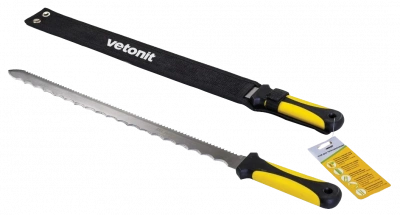 Нож для теплоизоляции Vetonit длина лезвия 42 см (упак 10 шт)