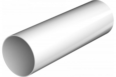 Труба ПВХ ТехноНиколь глянец 3м (Россия, 3 м, Белый)