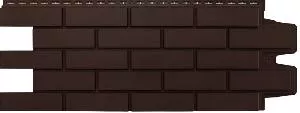 Фасадная панель Grand Line Клинкерный кирпич Classic 1105х417 мм (968х390 мм), 0,378 м2 (шоколадный)