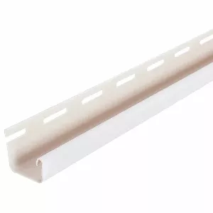 Начальный профиль FineBer Белый Classic Color, 3,66 мм.
