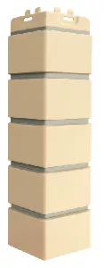Наружный угол Grand Line Клинкерный кирпич Design 410х120 мм (390х120 мм) (бежевый)